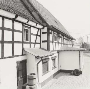 Wohnhaus : Gehöft (um 1800). Wohnstallhaus und Wohnhaus