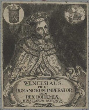 Bildnis des Wenceslaus, König des Römisch-Deutschen Reiches