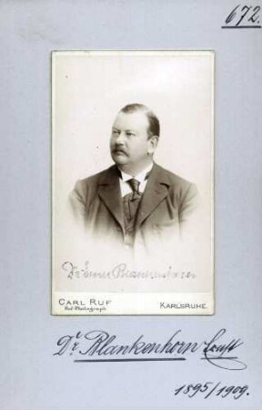 Blankenhorn, Ernst, Nationalliberale (frühere Aufnahme)