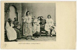 [Tanz, Postkarte] Dancing-Gilrs (Belly-Dance).