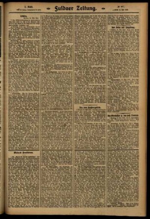 Zweite Ausgabe vom Mittwoch, den 14. Mai 1913.