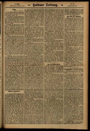 Zweite Ausgabe vom Mittwoch, den 14. Mai 1913.