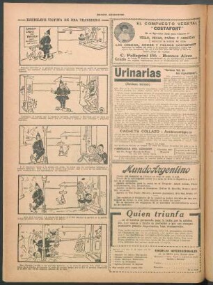 Barrilete víctima de una travesura [Cómic]