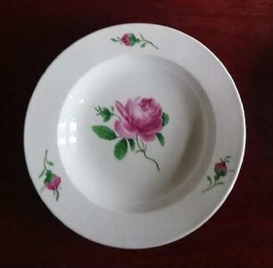 Suppenteller Rose 3