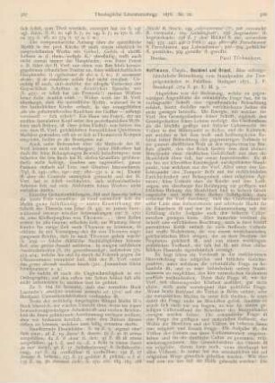 568-571 [Rezension] Hoffmann, Christoph, Occident und Orient. Eine culturgeschichtliche Betrachtung vom Standpunkte der Tempelgemeinden in Palästina
