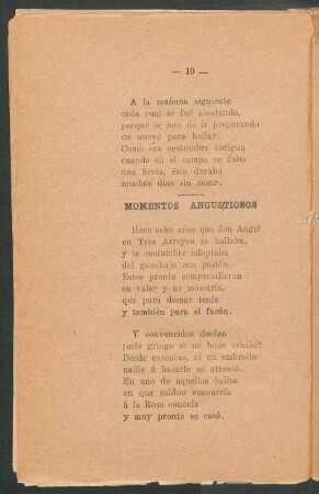 Momentos angustiosos