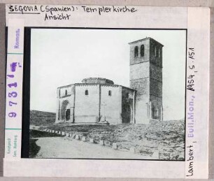Segovia: Vera Cruz, Aussenansicht
