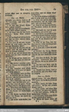 Der 119. Psalm