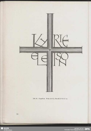 Einzelblatt. (Kyrie Eleison)