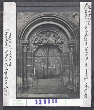 Regensburg, St. Ulrich: Südportal