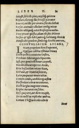 Genethliacon Lucani.