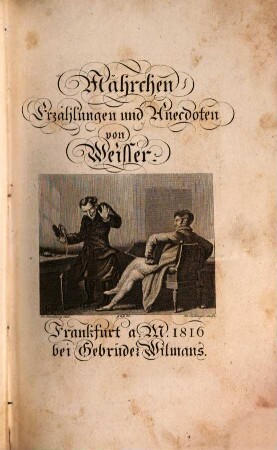 Mährchen, Erzählungen und Anecdoten