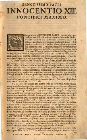 Biblia Sacra Vulgatæ Editionis : Auctoritate Sixti V. Et Clementis VIII. Pont. Max. Recognita, Sumariis Et Notis Theologicis, Historicis, Et Chronologicis Illustrata, [Volumen I.] : Complectens Veteris Terstamenti Legem, Et Legis Historiam: Moysis Pentateuchum, Libros Josue, Judicum, ...