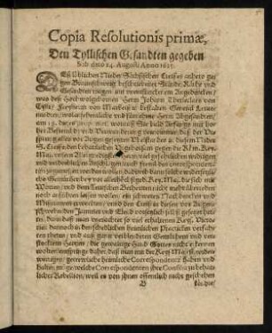 5r-8v, Copia Resolutionis primae