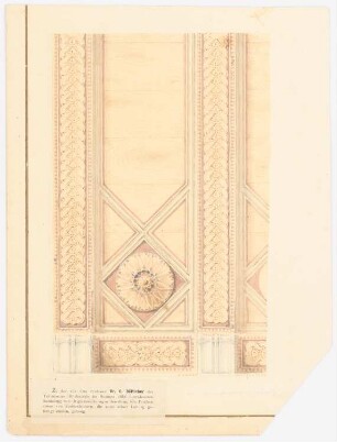 Blumen, Ornamente u.a.: Detail