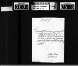 Weihnachts- und Neujahrsschreiben 1663/1664