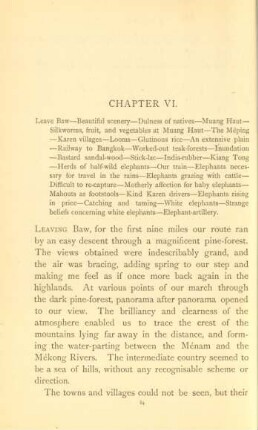 Chapter VI. Leave Baw ...