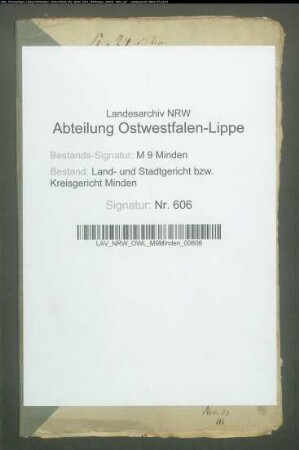 Sonstige: Korff, Heinrich: