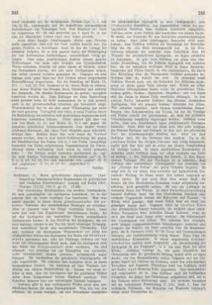 243-245 [Rezension] Geffcken, Johannes, Zwei griechische Apologeten