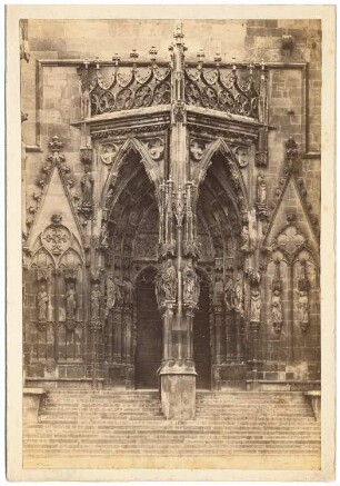 Dom, Regensburg: Ansicht Hauptportal