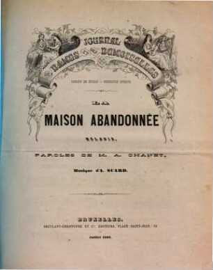 Journal des Dames et des Demoiselles, 1861. Octobre, novembre