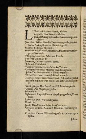 b7v-b8v, Ludovicus Palatinus Rheni, Elector; ...