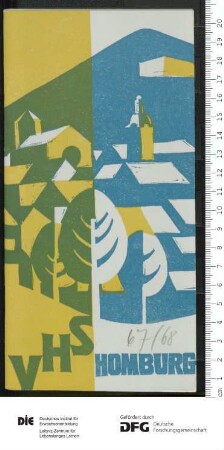 Programm Jahr 1967/1968