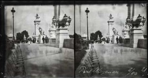 Paris. Weltausstellung 1900. Pont Alexandre III
