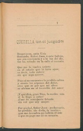 Querella (en el juzgado)