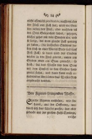 Von Figuren-springenden Wasser