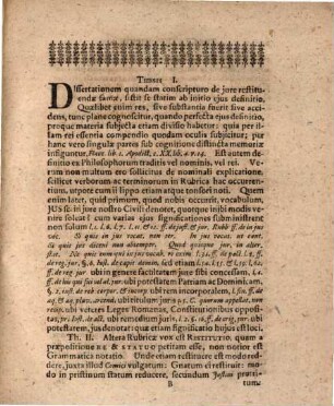 Nicolai Christophori Lynckeri ... Tractatio Iuridica, De Jure Restituendae Famae, Vom Recht eines wieder Ehrlich-Gemachten : olim mense Augusti 1668 Jenae habita