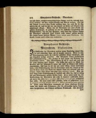 Vierzehentes Geschlecht. Merrohren.