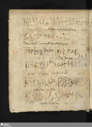 Mahu, Stephan: Da pacem Domine in diebus nostris