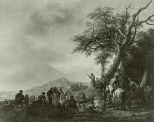 Die Predigt Johannes des Täufers