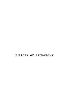 A popular history of astronomy during the nineteenth century