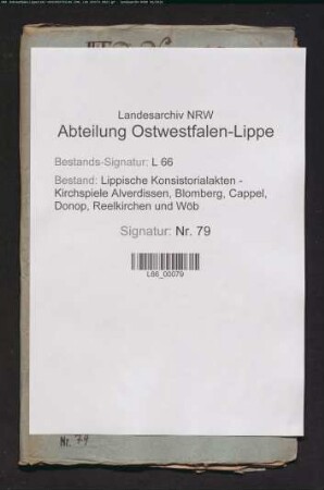 Persönliche Angelegenheiten der Kantoren und Schulmeister
