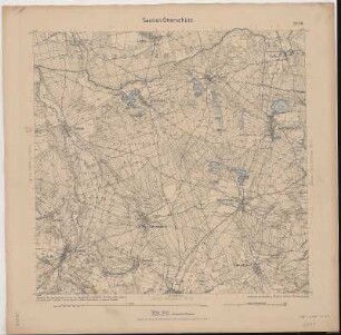 Section Otterschütz aus: Topographische Karte (Äquidistantenkarte) Sachsen