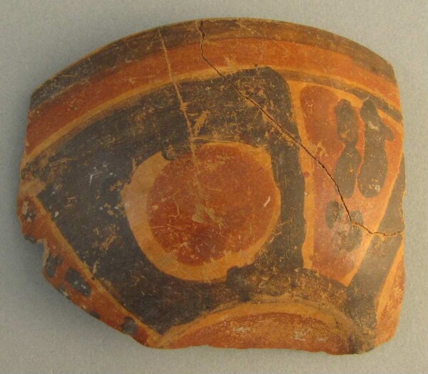 Fragment of a clay vessel