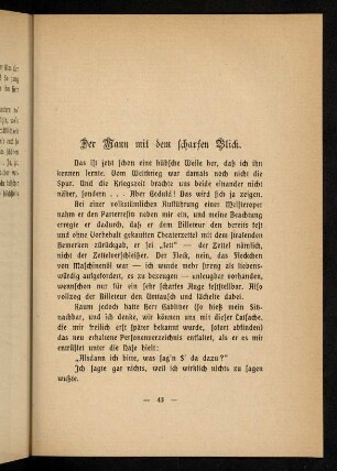 43-59, Der Mann mit dem scharfen Blick. - Die Geschichte von der Musterung.