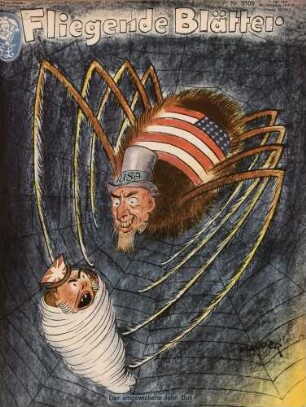 "Der eingewickelte John Bull"