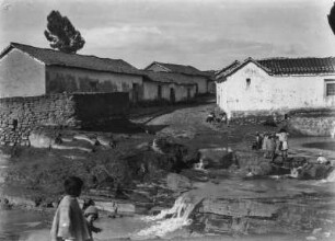 Yamparez, Straßenansicht (Bolivienreisen Schmieder 1924-1925)