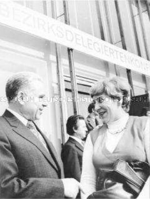 Bezirksdelegiertenkonferenz der DSF in Berlin (Ost)
