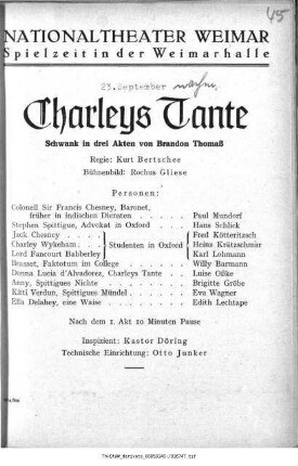 Charleys Tante