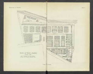 Tafel V. Schlacht- und Viehhof in Düsseldorf