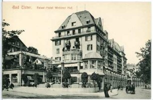 Bad Elster. Palasthotel Wettiner Hof