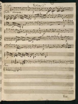 42-57, D. Septu. Violino II. - D. Iud. Violino II.