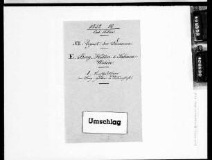Dienstprüfungen in Berg-, Hütten- und Salinensachen (1852-1853)
