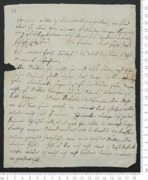 Brief von Antonie von Chamisso an Adelbert von Chamisso