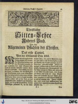 Anderes Buch. Von den Allgemeinen Pflichten der Christen.