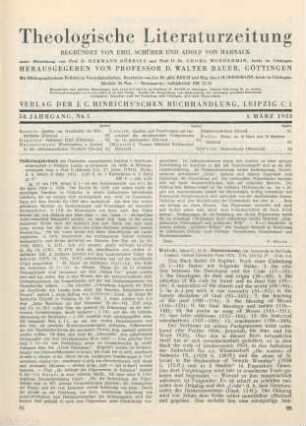 82-85 [Rezension] Wech, Adam C., Deuteronomy, the framework to the Code